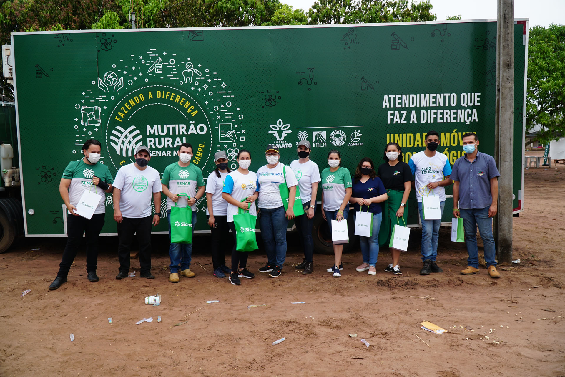 Senar-MT, Sindicato Rural de Campo Novo do Parecis e parceiros realizam Mutirão Rural na Aldeia Salto da Mulher